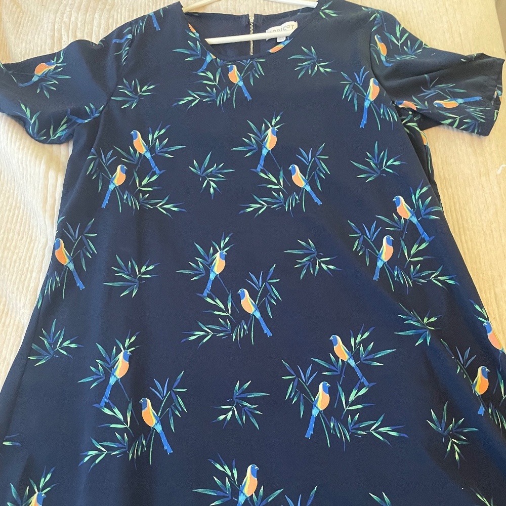 Apricot Bird Dress - US Size 8
